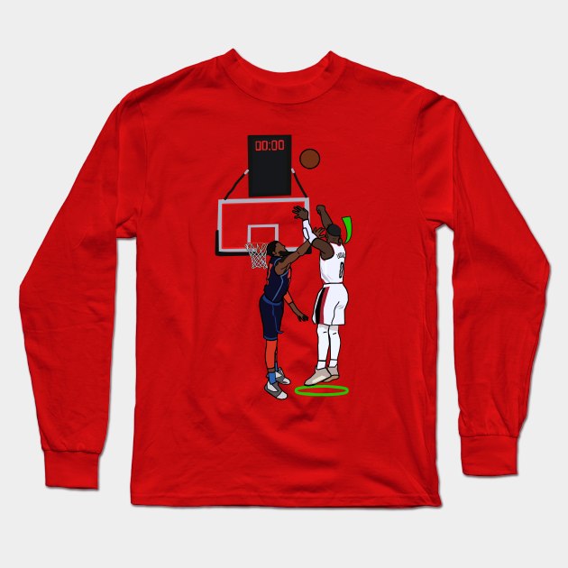 Damian lillard long sleeve shirt hotsell